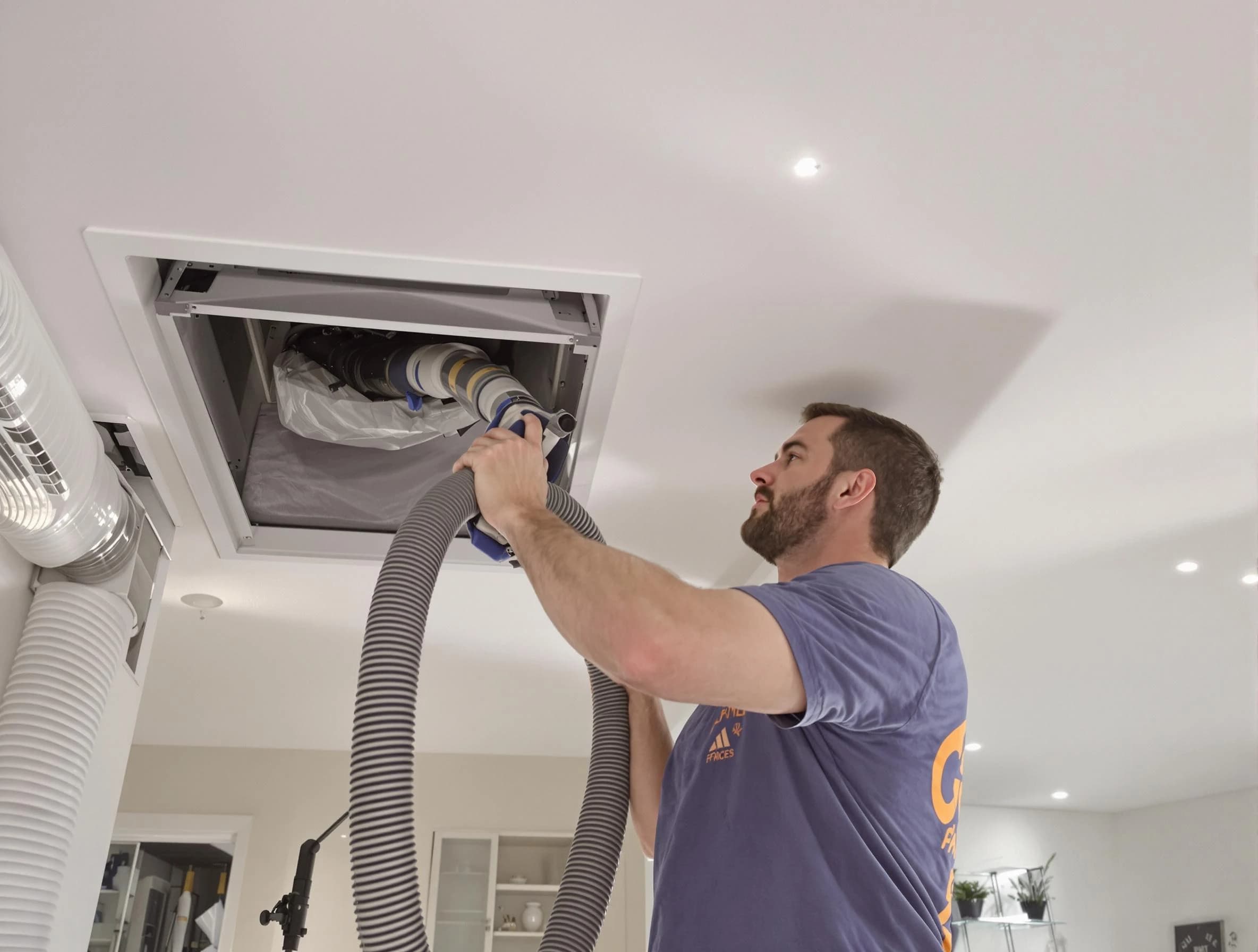 Precision indoor duct cleaning by Andover Air Duct Cleaning in Andover