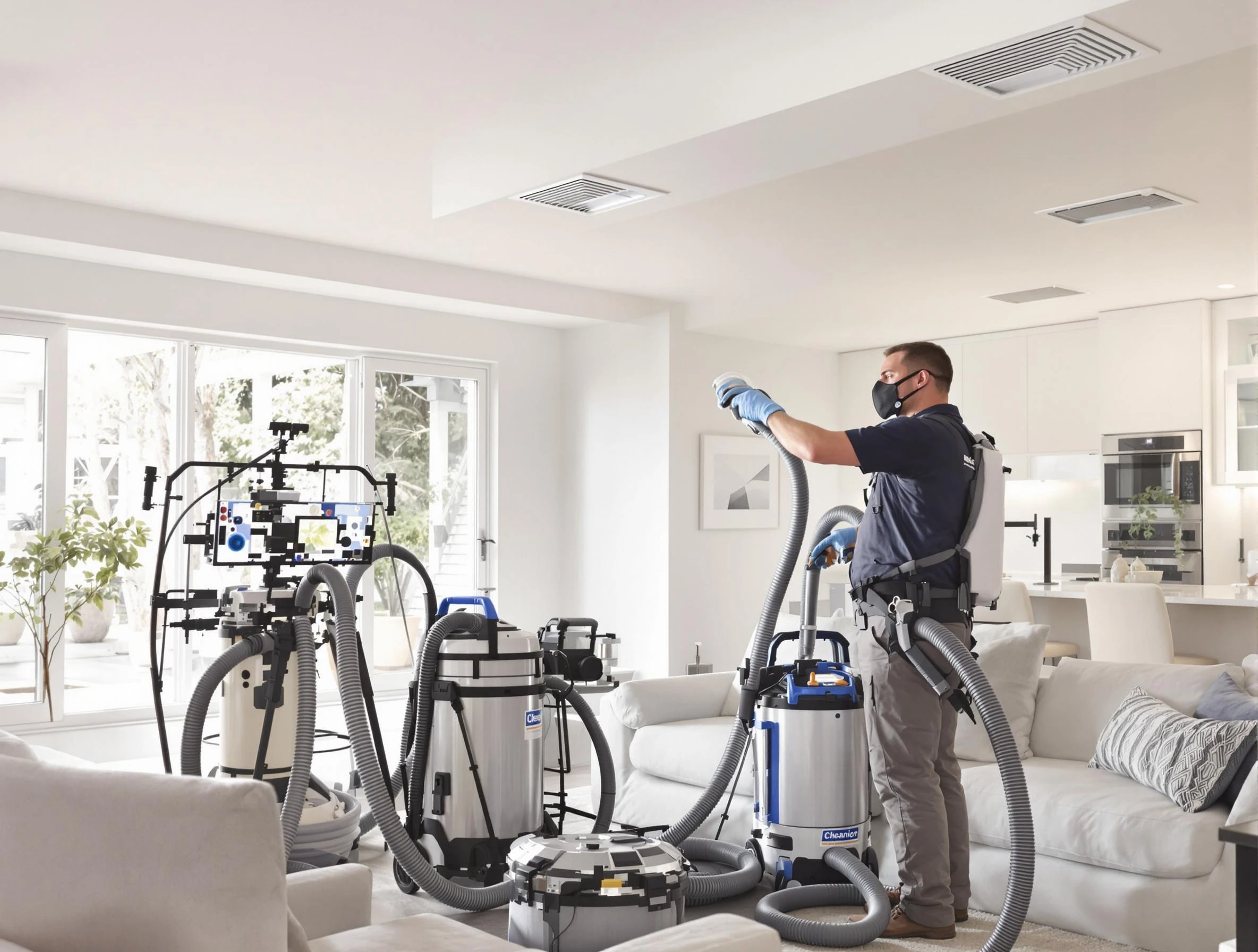 Professional AC duct cleaning by Andover Air Duct Cleaning in Andover