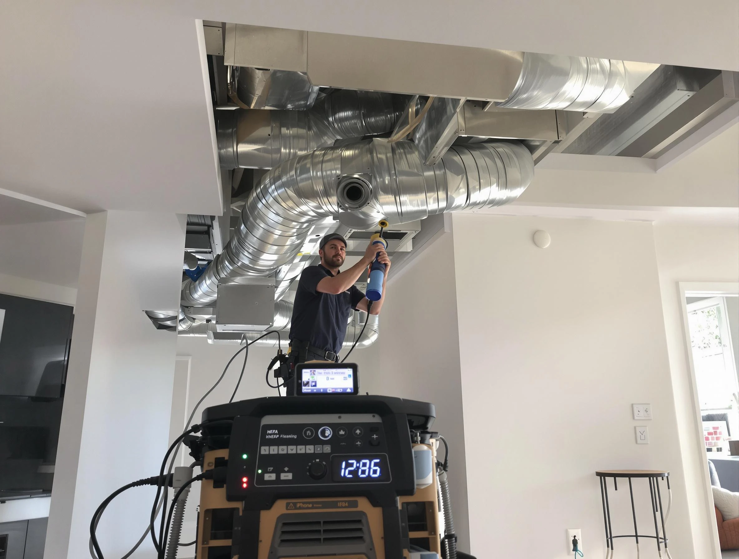 Advanced pure air duct cleaning by Andover Air Duct Cleaning in Andover